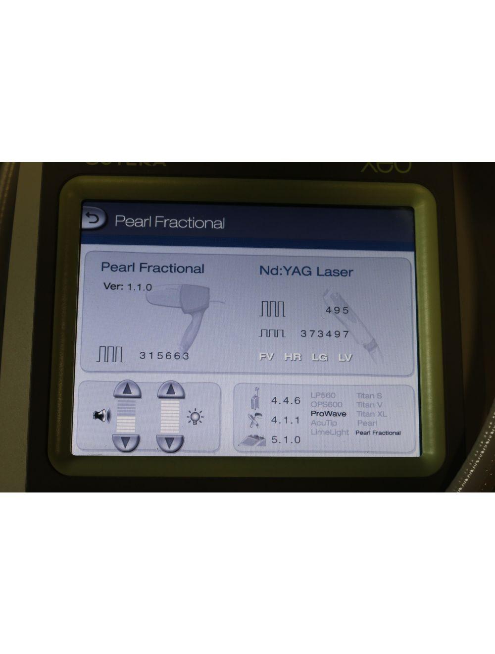 2018 Cutera Xeo NdYAG 1064 Laser ProWave Limelight Pearl Fractional ErYSGG LOW Cutera