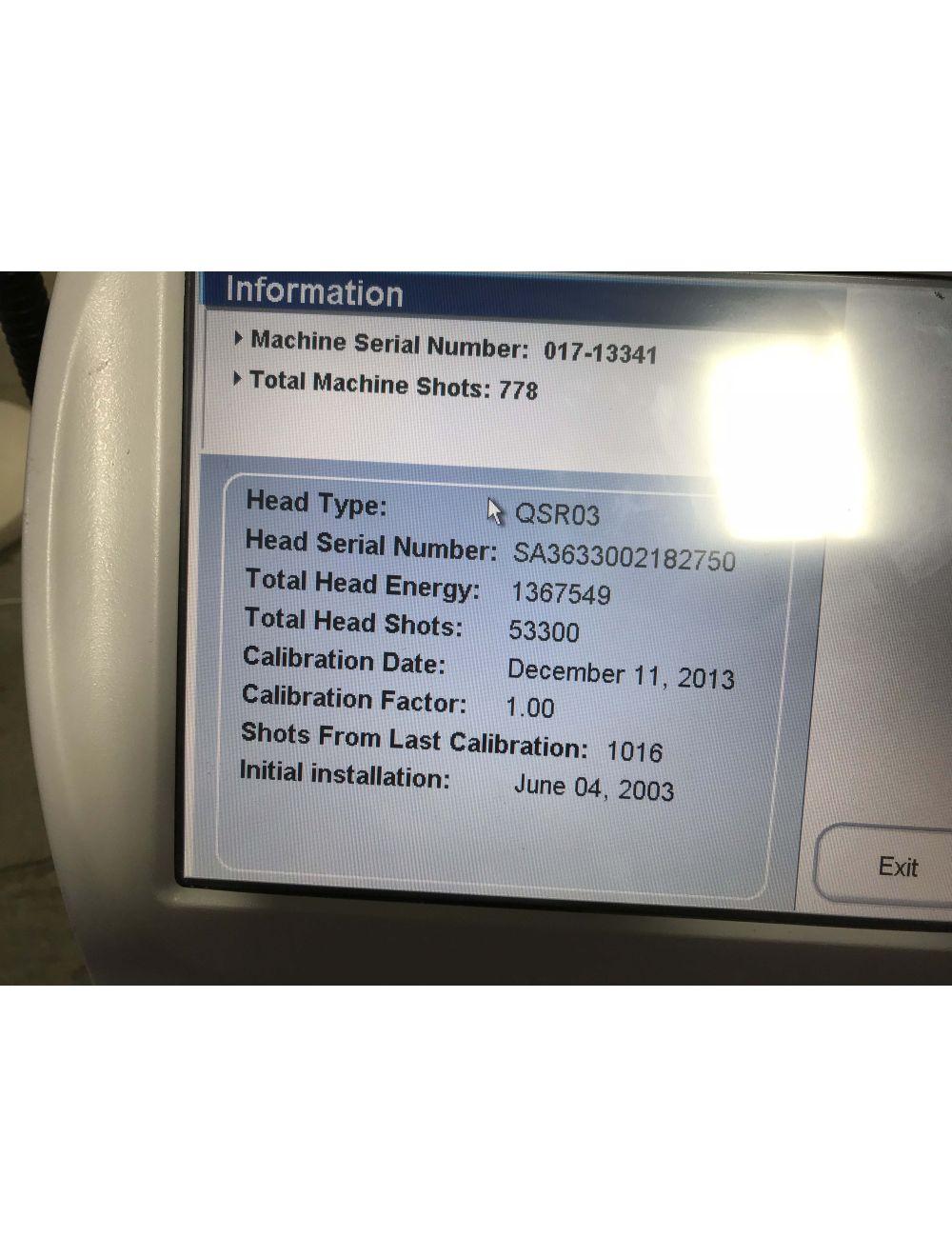 Lumenis IPL Quantum SR 590 Photofacial Skin Rejuvenation Handpiece 53300 Shots Lumenis