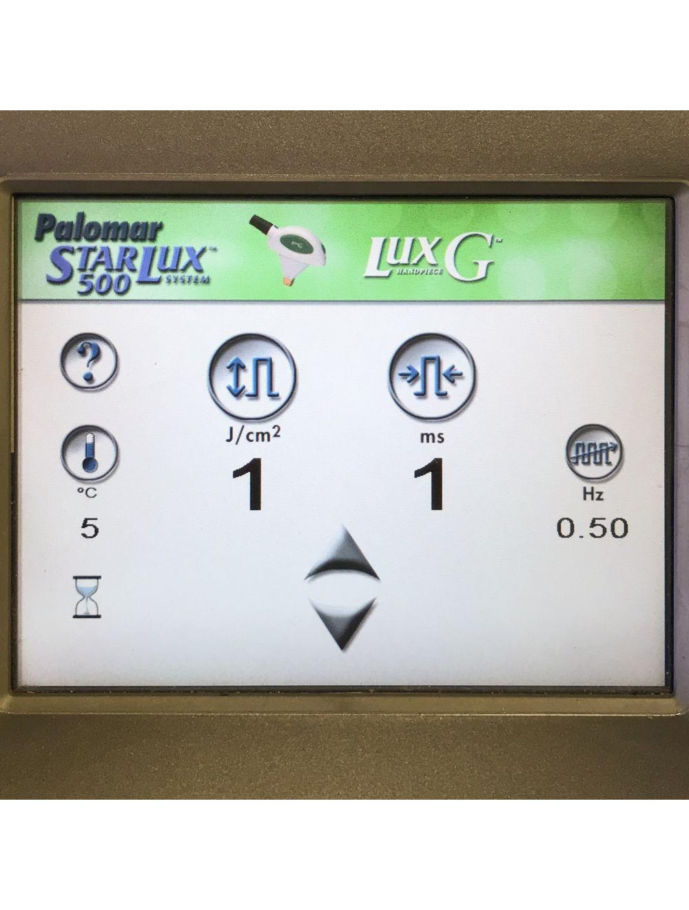 2009 Palomar Laser StarLux 500 LuxG IPL Handpiece Hand Piece 5520-G036R Lux G Palomar