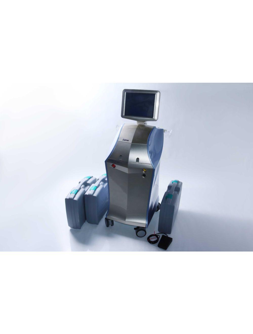 2014 Alma Accent V Shape 2 II RF Ultrasound 3 HPs UltraSpeed UniLarge Bipolar Alma