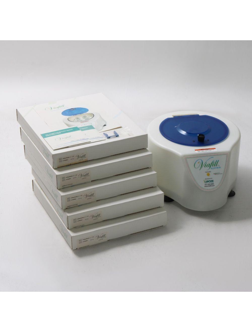 Lipose Viafill Fat Transfer System 700rpm Centrifuge Via Fill w/ 5 Kits Sol International Medical