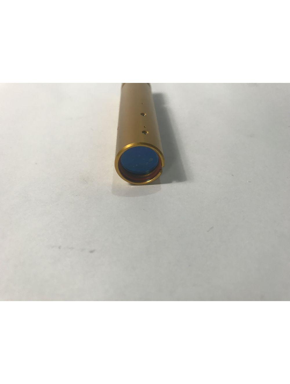 Candela GentleLase Plus Alex HR Laser Handpiece Optic Slider 8mm Gold Lens Candela