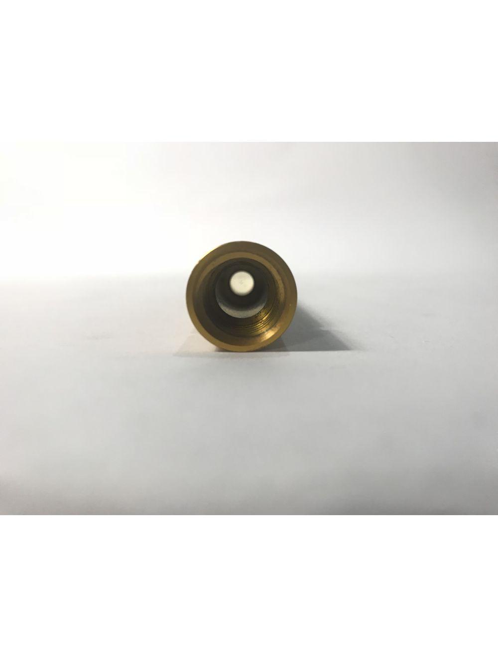 Candela GentleLase Plus Alex HR Laser Handpiece Optic Slider 8mm Gold Lens Candela