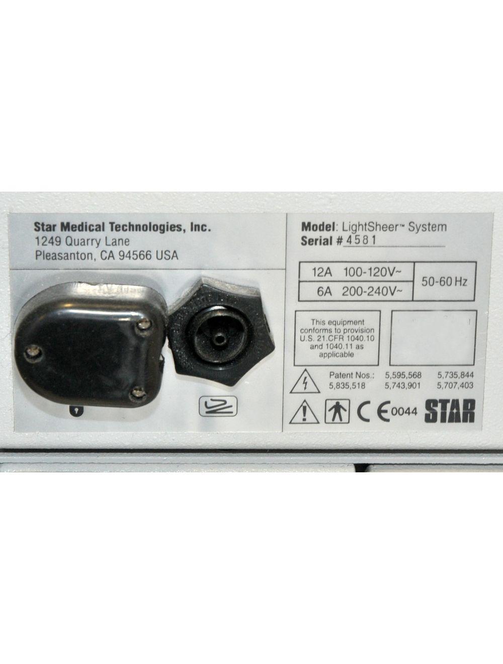 Coherent Lumenis LightSheer SP Diode Laser Handpiece Hair Reduction Light Sheer Lumenis