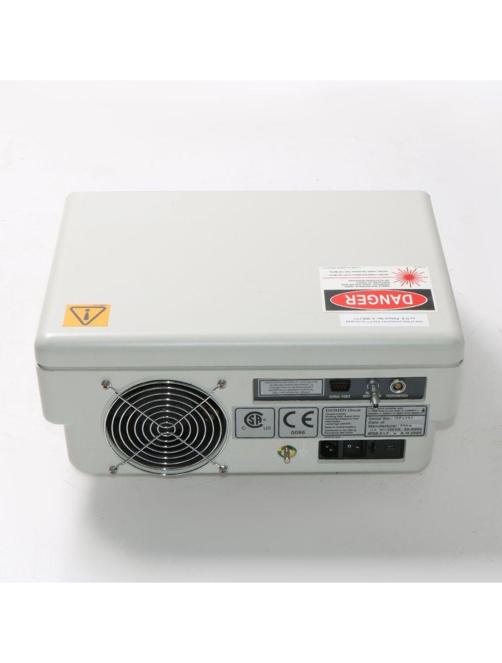 2004 Diomed 15 Plus Diode Laser EVLT 15W 635-660nm 790-830nm Surgical Vascular Sol International Medical