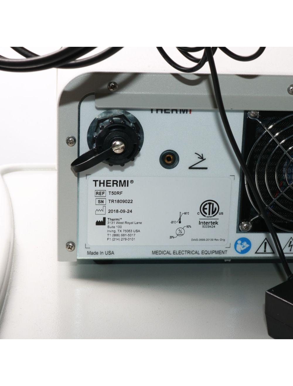2018 ThermiRF Arvati T50RF ThermiSmooth Temperature Control Tighten Complete Kit Sol International Medical