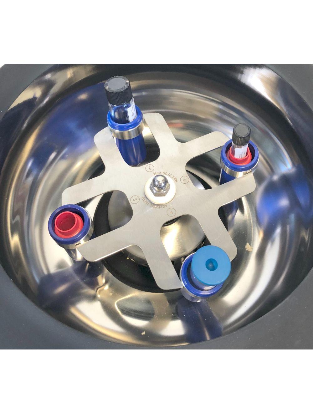 Elmi CM-7S Benchtop Swing Out Centrifuge w/ Rotor 6M.01 &amp; 4 x 50ml Test Tubes Sol International Medical