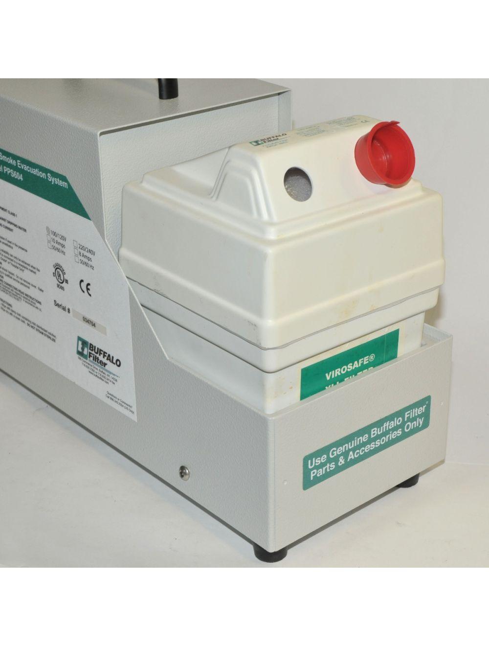Buffalo Porta PlumeSafe 604 Smoke Evacuation Suction Filter Base PPS604 Sol International Medical