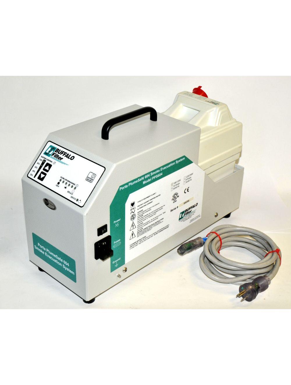 Buffalo Porta PlumeSafe 604 Smoke Evacuation Suction Filter Base PPS604 Sol International Medical
