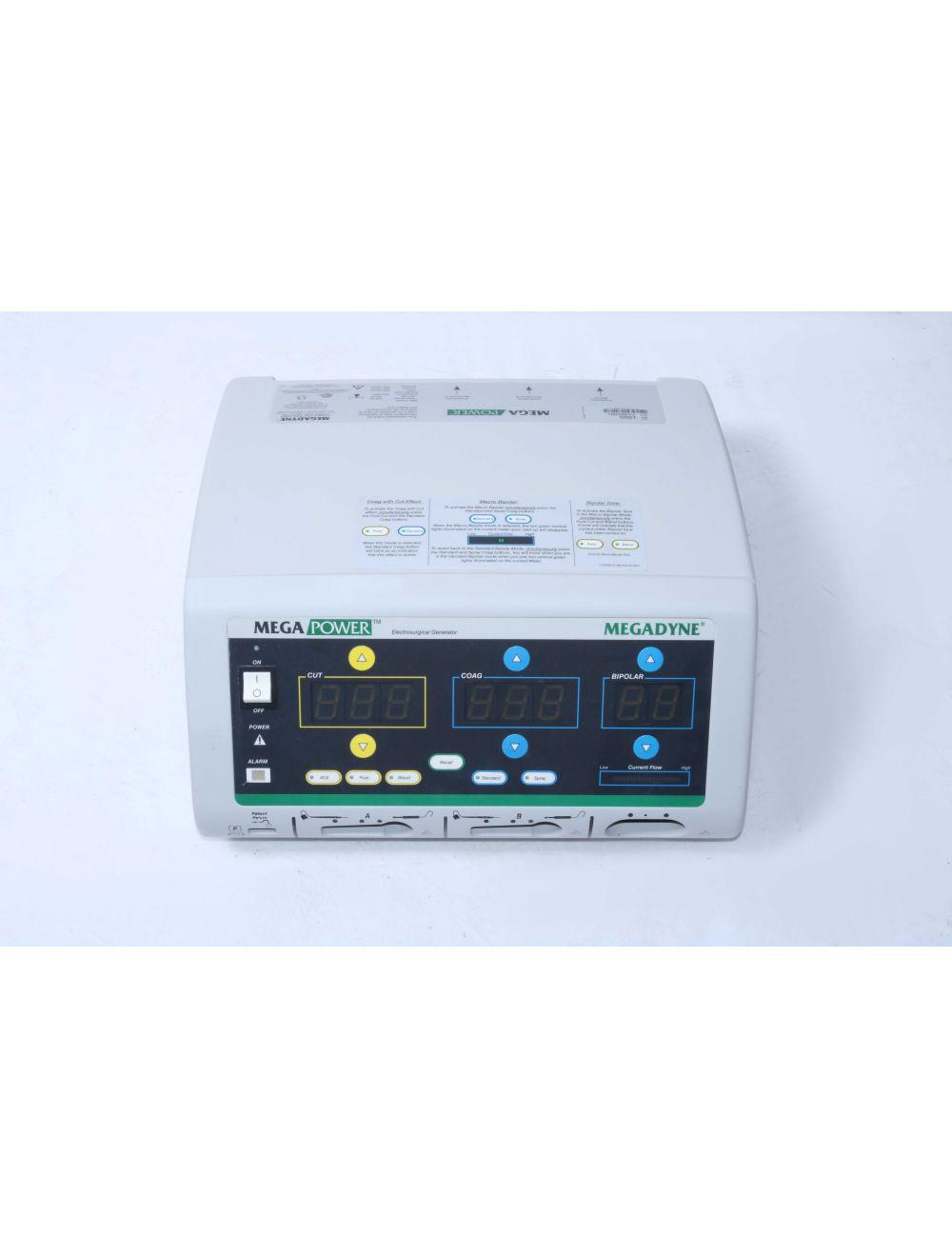 Megadyne Mega Power 1000 Electrosurgical Generator ESU Cut Coag 1 Pedal ONLY Sol International Medical