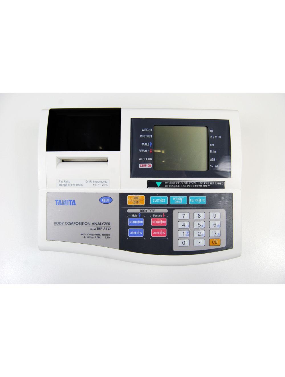 Tanita Body Composition Analyzer Scale Platform TBF-310 600lb Sol International Medical
