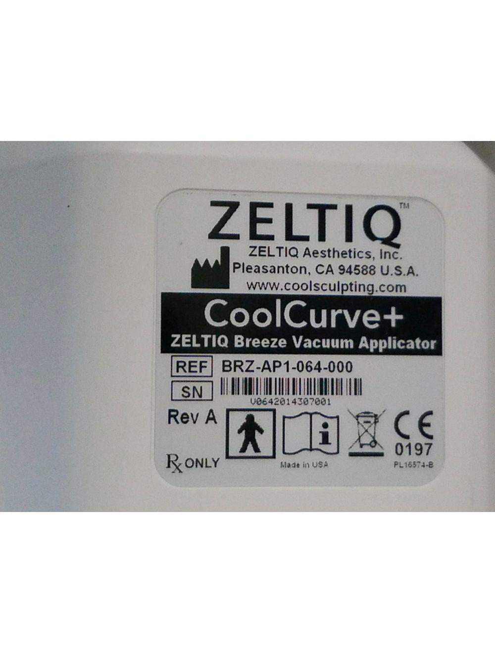 CoolCurve + Zeltiq Coolsculpting BRZ-AP1-064-000 Cool Curve Cool Sculpting Plus Zeltiq