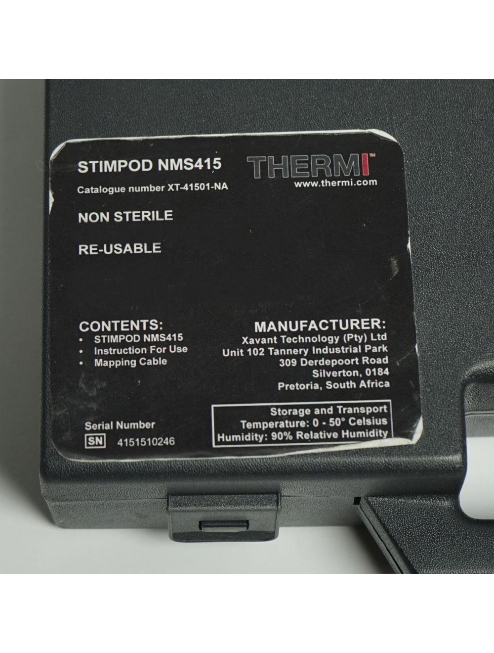 ThermiAesthetics STIMPOD NMS415 XT-41501-NA Precision Nerve Locating Device Sol International Medical