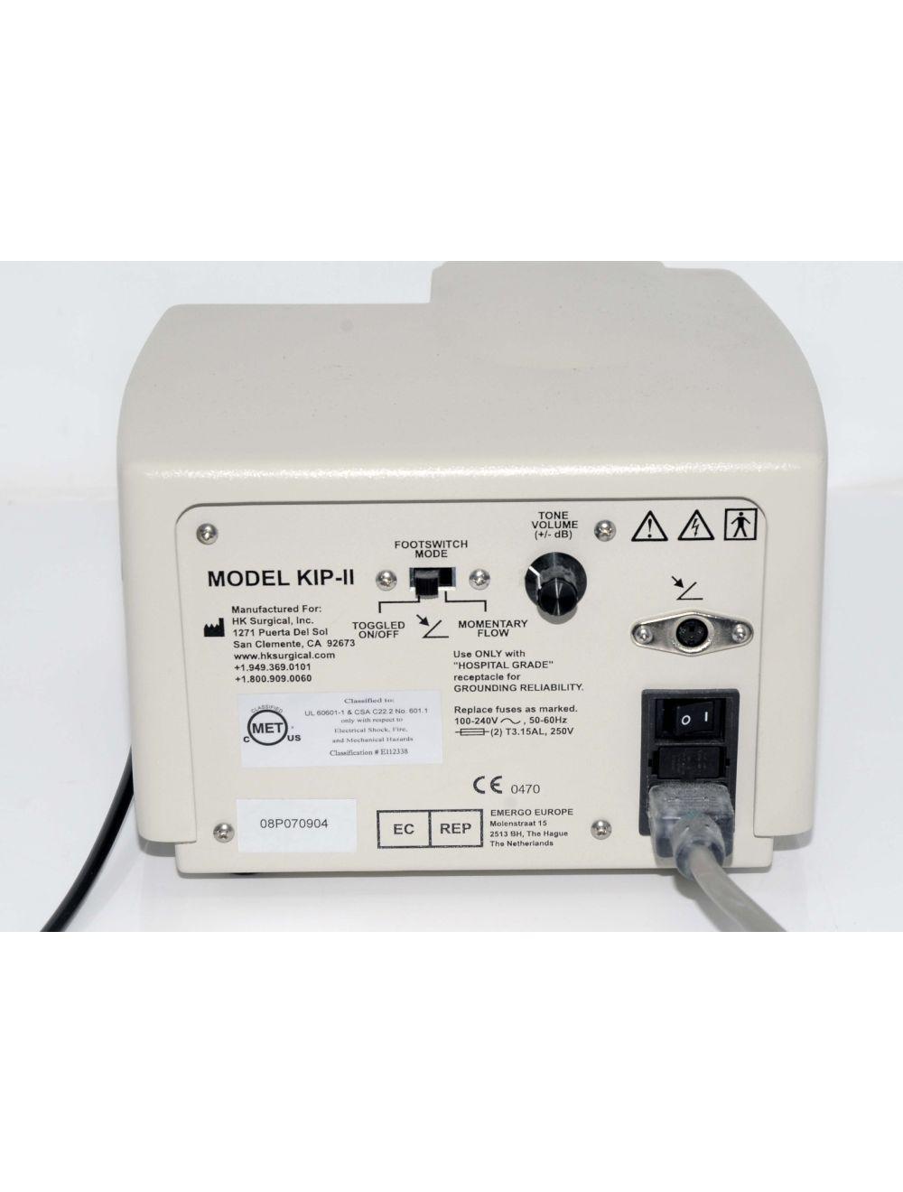 HK Surgical Klein Infiltration Pump II KIP-II System Tumescent Delivery Sol International Medical