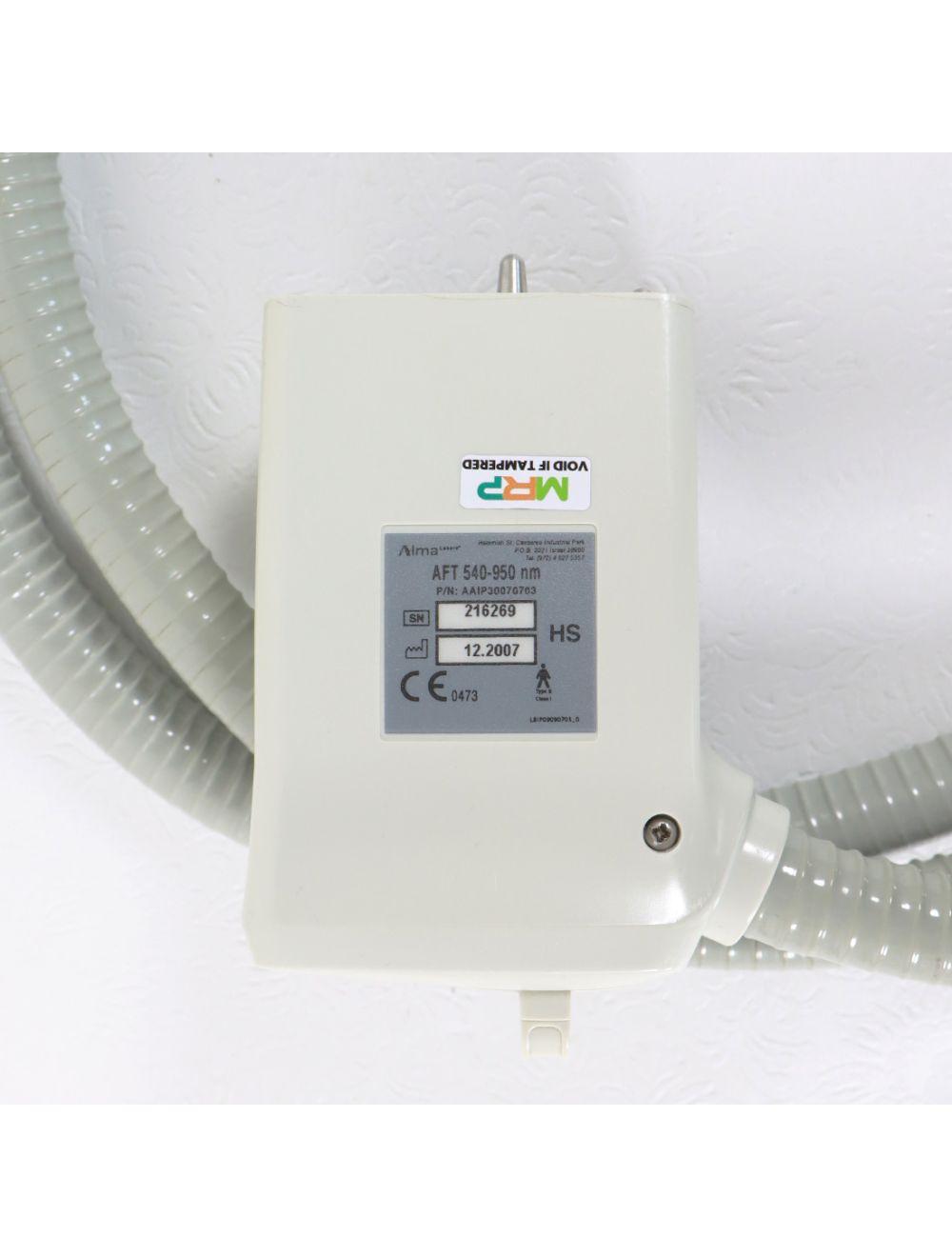 Alma Laser Harmony XL GREEN AFT 540-950 nm IPL Handpiece AAIP30070703 2007 Alma