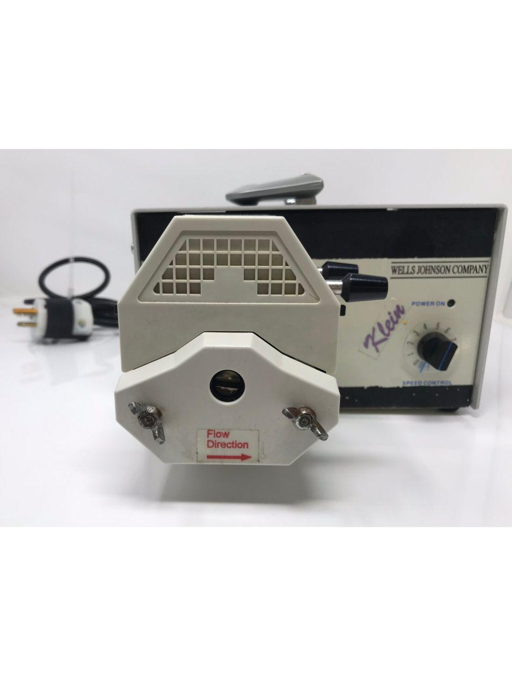 Wells Johnson Klein Peristaltic Anesthesia Infiltration Pump System Dual Head Sol International Medical