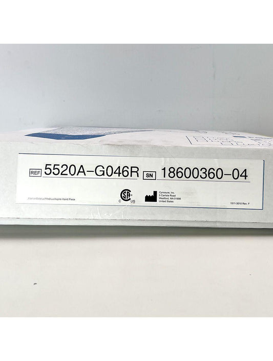 Palomar StarLux 500 MaxG Handpiece Cynosure Factory Refurbished 18600360-04 (0 Shots)