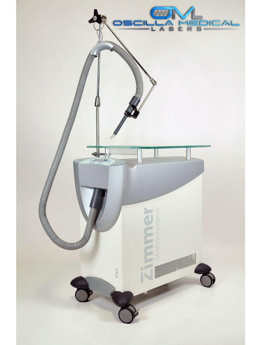 737427 - 11-08-2016 - Sold Epidermal Skin Cooling System Zimmer Cryo 6 Chiller with Articulating Arm Cryo6