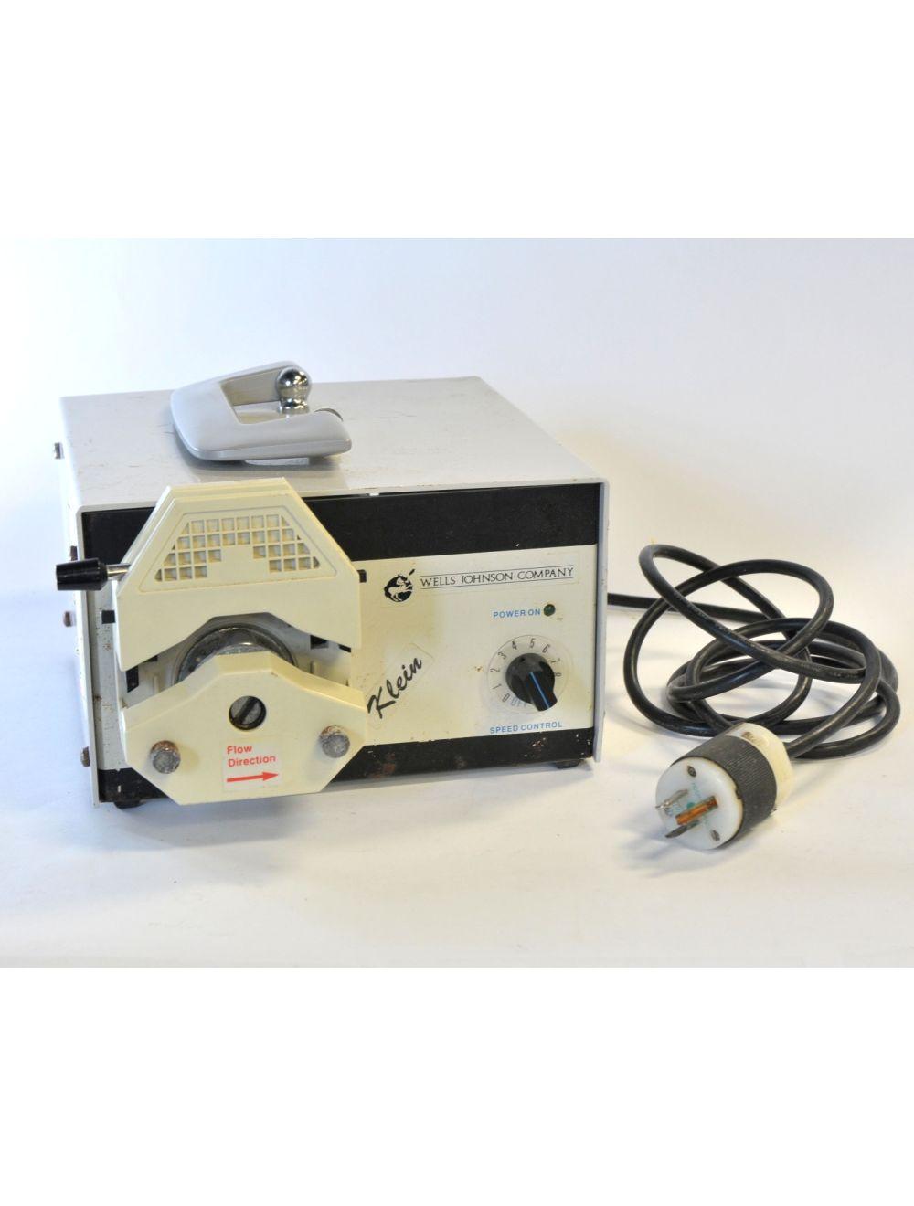 Wells Johnson Klein Peristaltic Anesthesia Infiltration Pump Single Head Console Sol International Medical