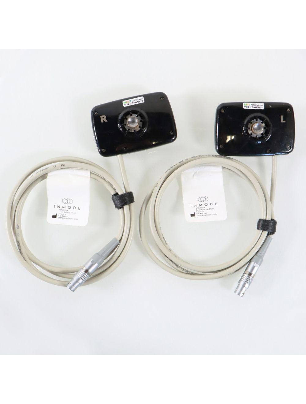 2020 InMode Evoke RF Facial Remodeling Submental Cheek Applicators Left Right InMode