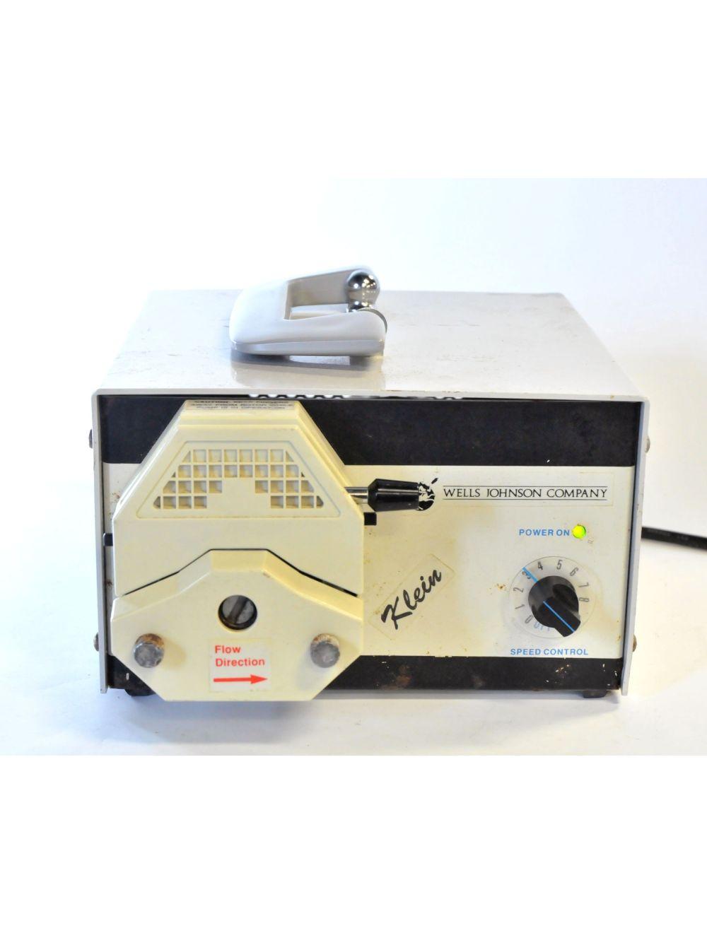 Wells Johnson Klein Peristaltic Anesthesia Infiltration Pump Single Head Console Sol International Medical
