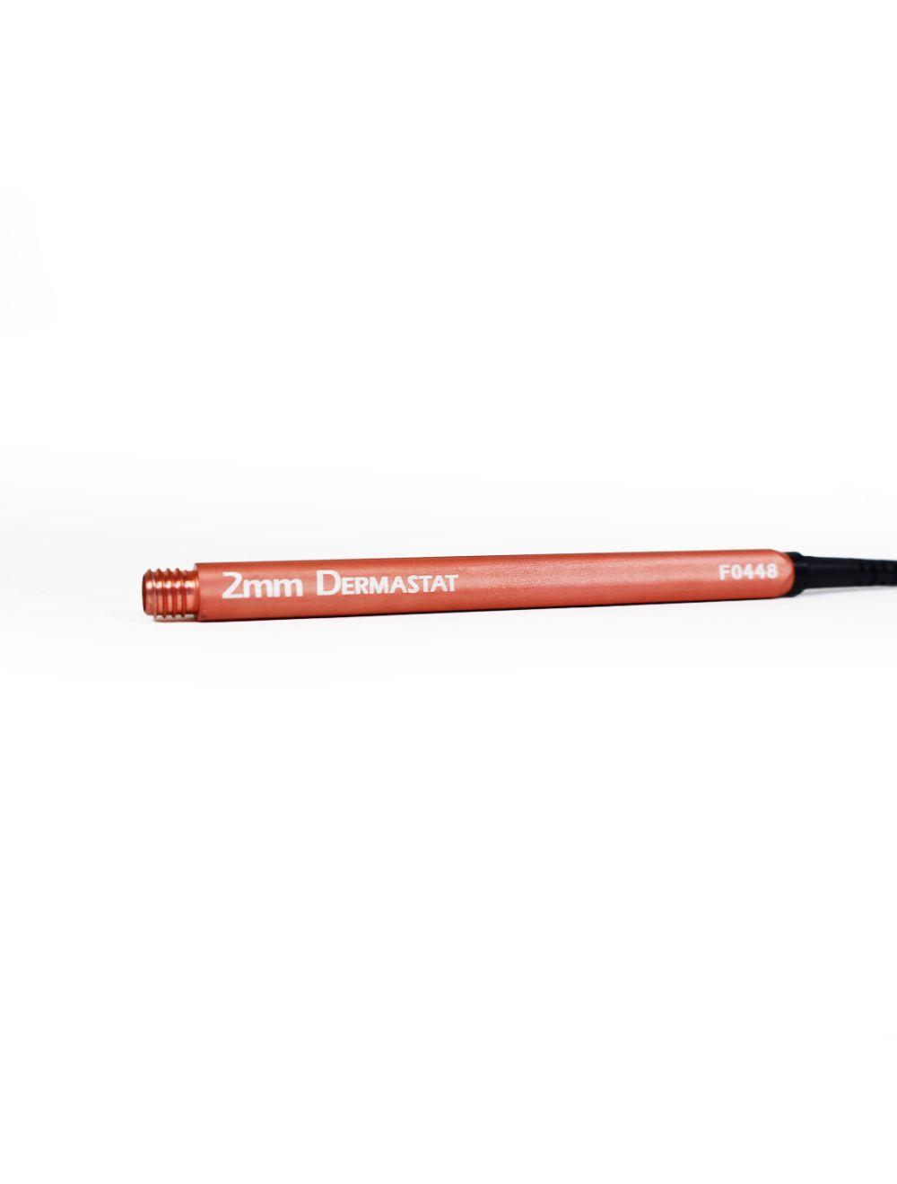 LaserScope Gemini Dermastat 2mm Pink Laser Handpiece Cable Fiber Hand Piece