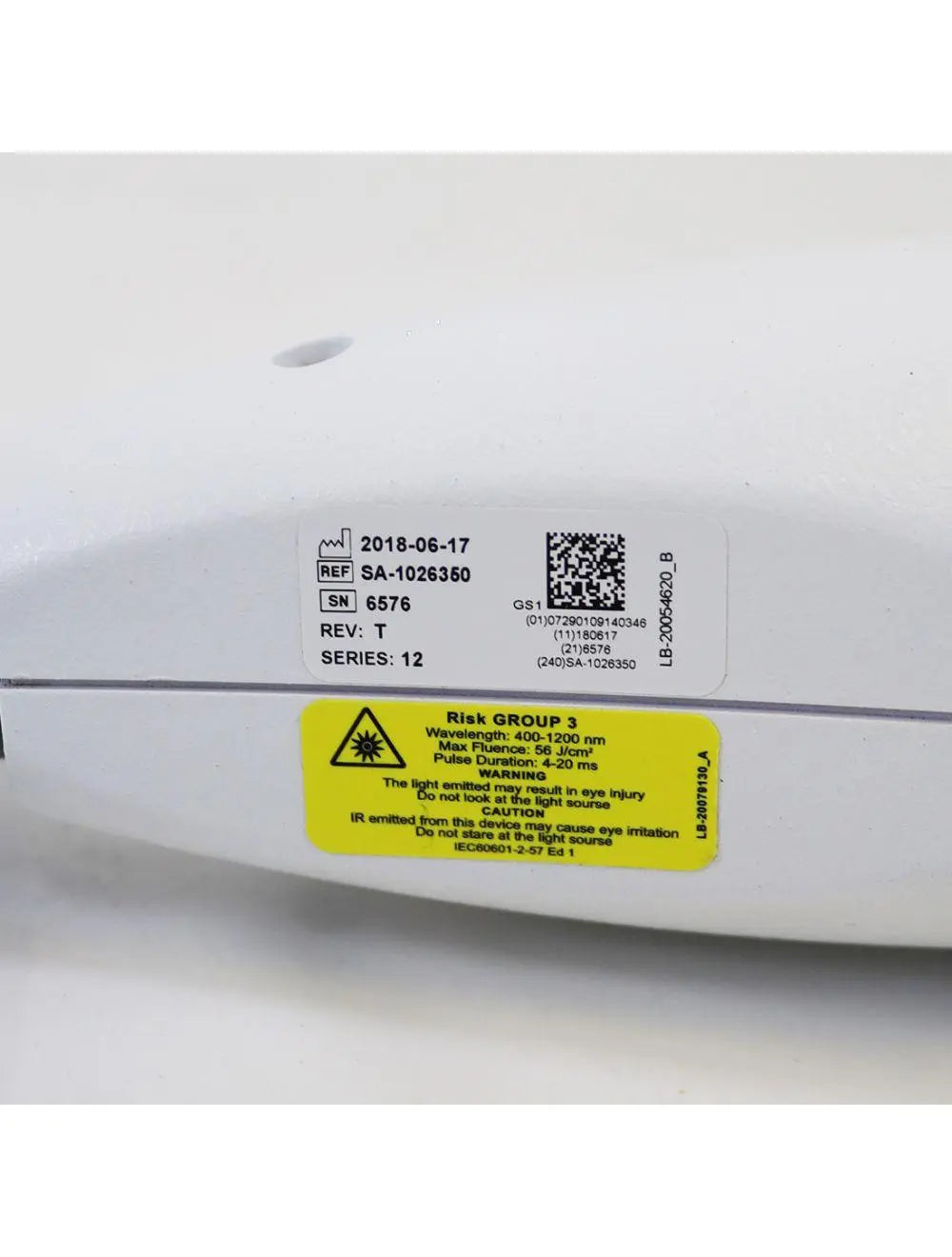 2018 Lumenis M22 Universal IPL Treatment Head Pulsed Light Handpiece SA-1026350 Lumenis