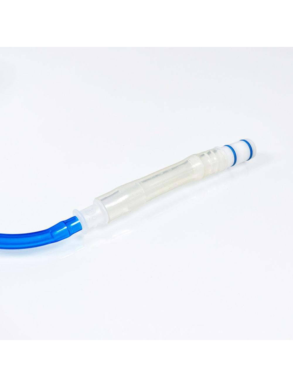 Edge Systems Hydrafacial Handpiece Tubing Clear Blue Double Fork Hose Tube Hydrafacial