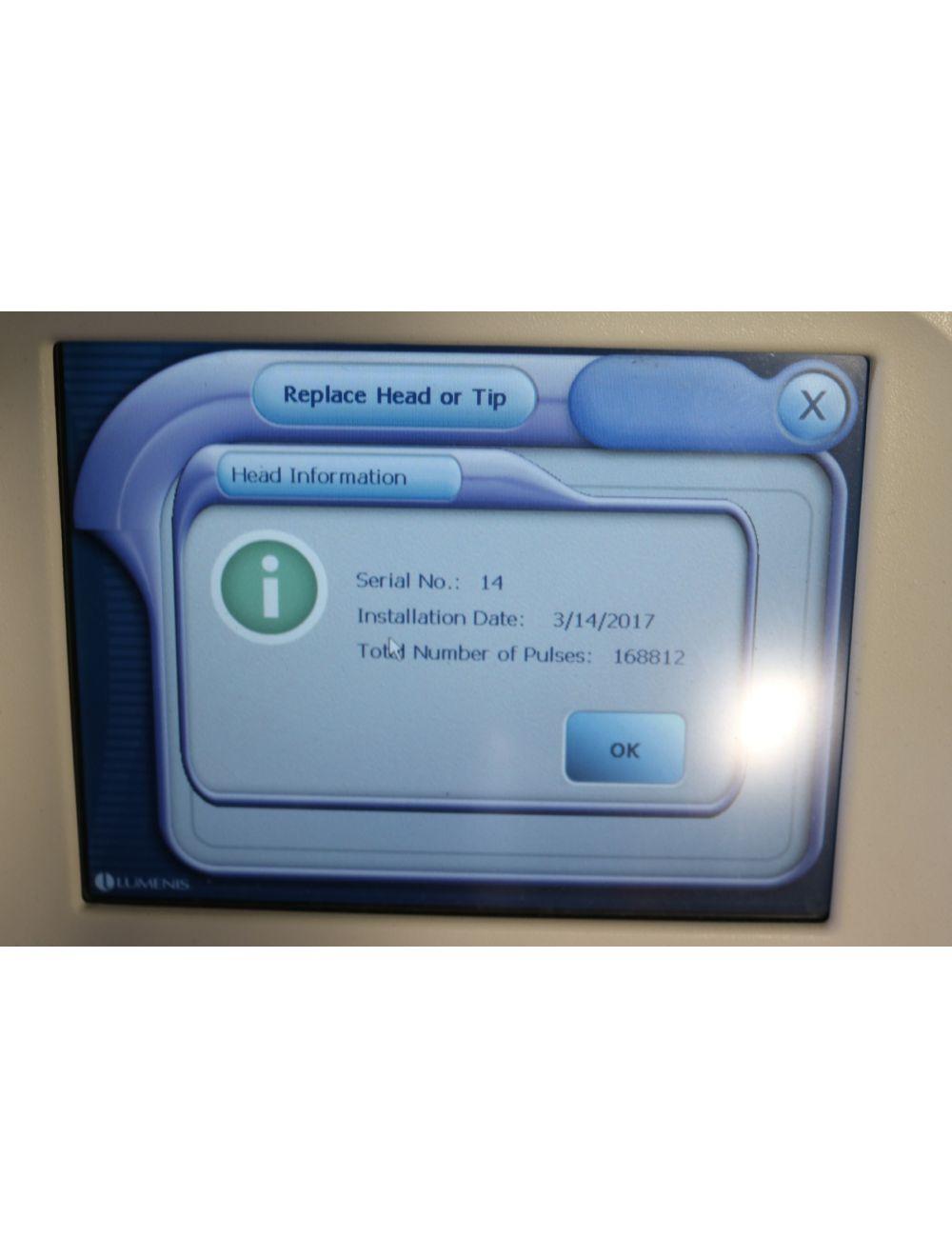 2008 Lumenis Aluma RF Vacuum Skin Laxity Wrinkle Fine Line Tightening Lumenis