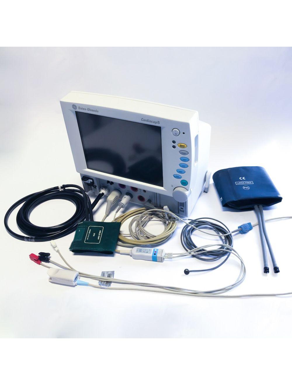 2005 Datex-Ohmeda Cardiocap/5 Patient Monitoring System - 6051-000-0164..01 Sol International Medical