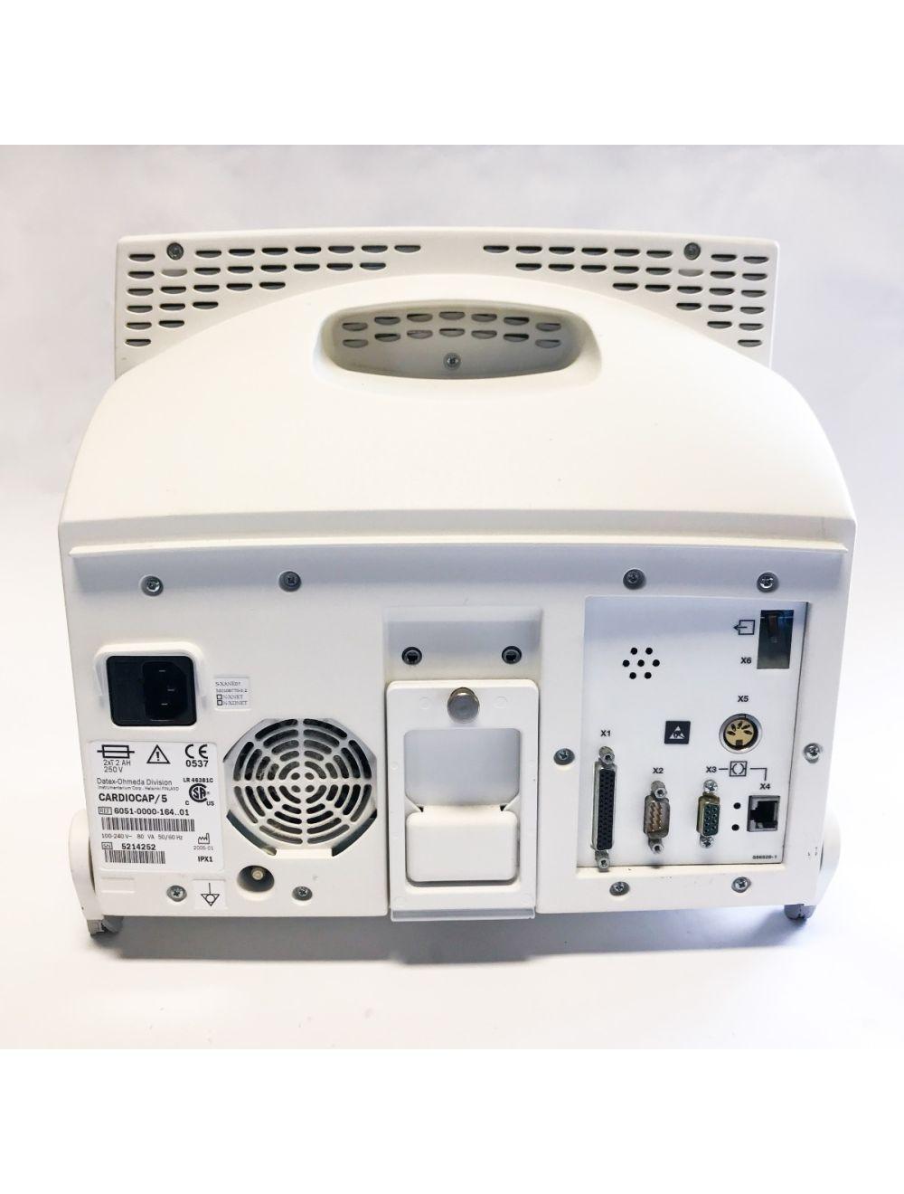 2005 Datex-Ohmeda Cardiocap/5 Patient Monitoring System - 6051-000-0164..01 Sol International Medical