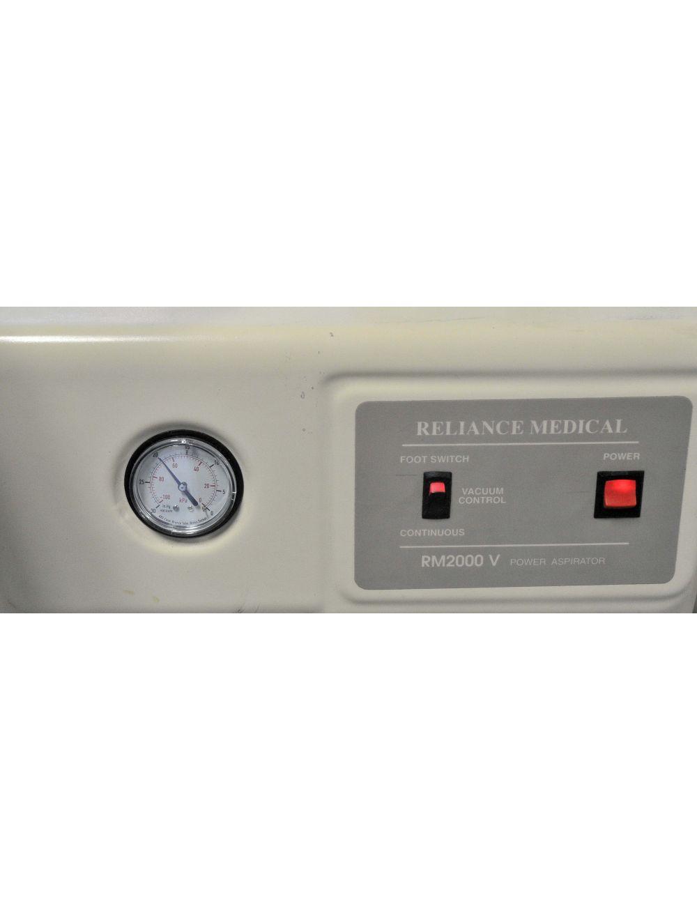 Reliance Medical RM2000V Power Aspirator RM2000 V Aspiration System Sol International Medical