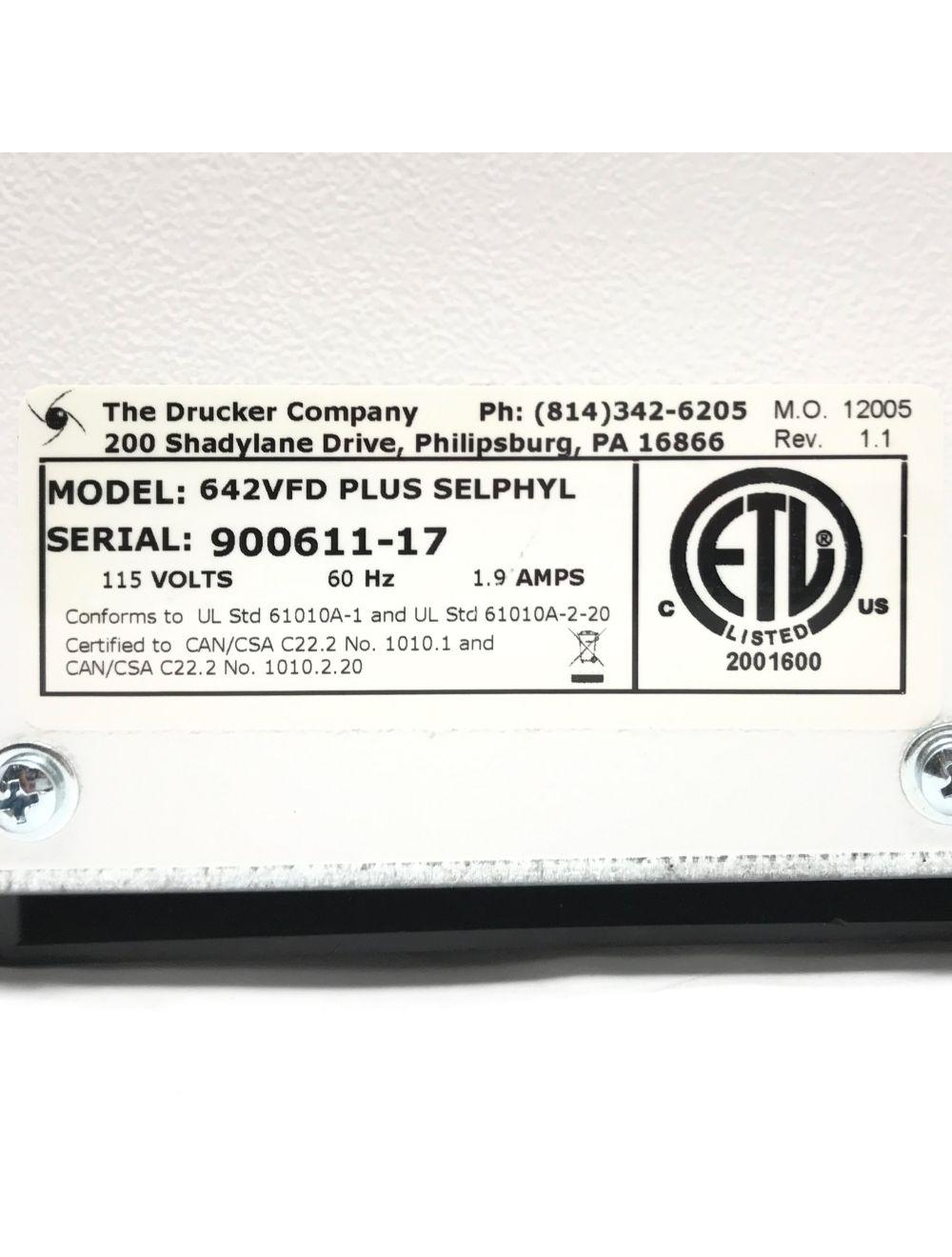 Drucker Company 642VFD Plus Sephyl PRP Plasma Centrifuge Aesthetic Factors Sol International Medical