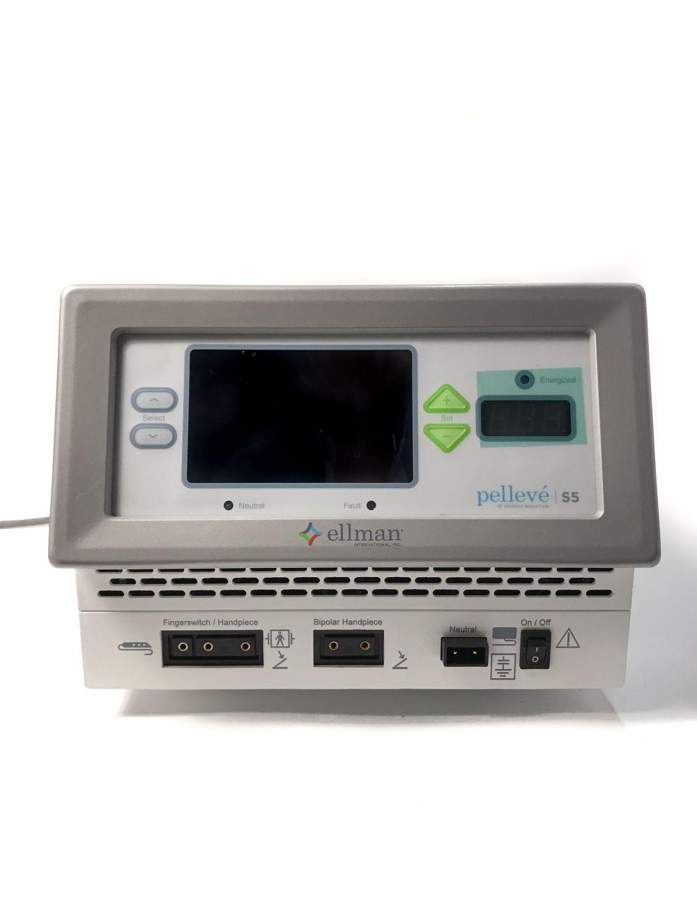 Ellman Pelleve S5-IEC RF Laser Radiosurgical Generator Wrinkle Reduction IEC5P Sol International Medical