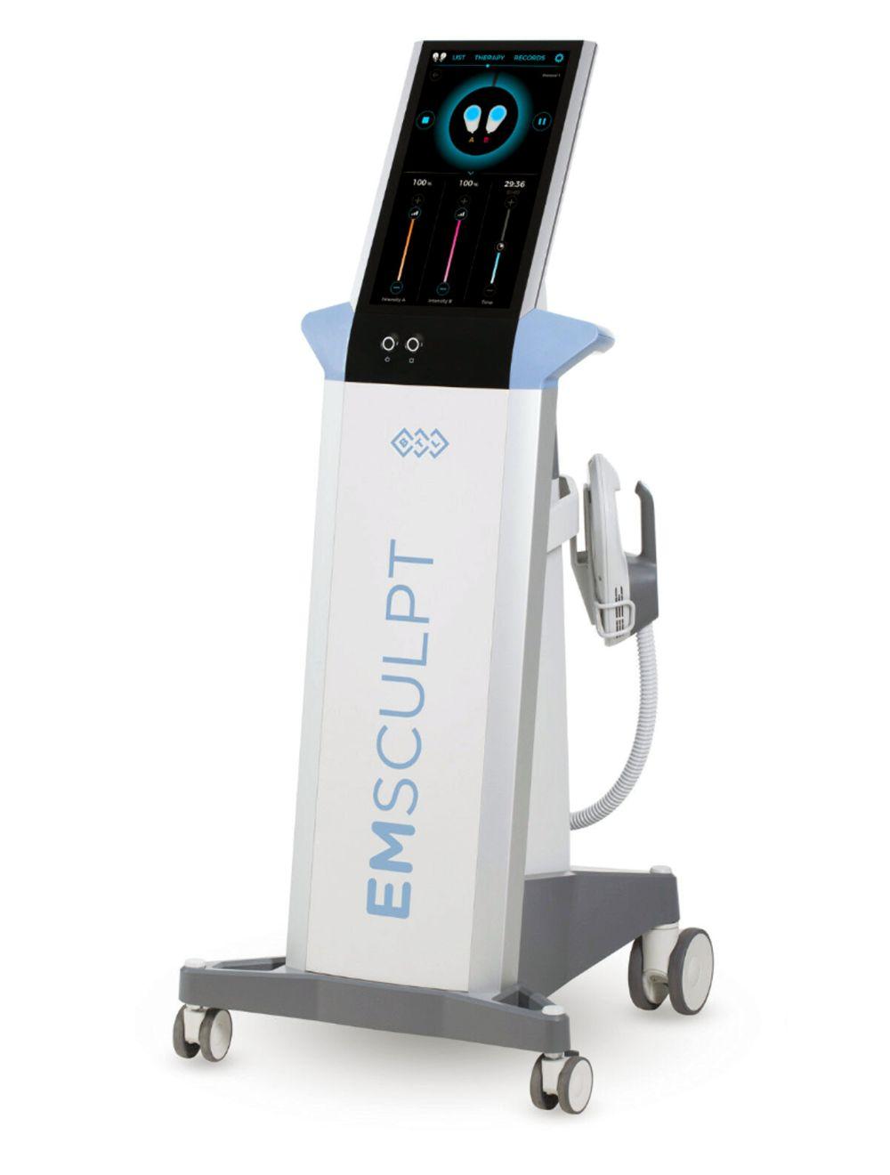 BTL Emsculpt HIFEM Non Invasive Body Sculpting Focused Electromagnetic Contour BTL