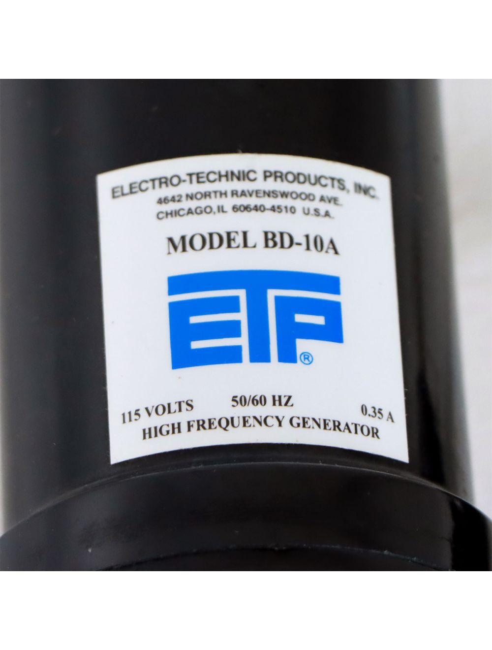 Electro-Technic Products High Frequency Generator BD-10A Sol International Medical