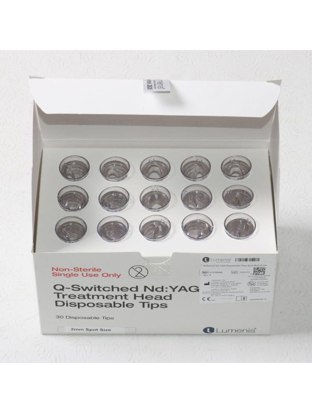 Lumenis M22 Q-Switched Nd YAG QS YAG Laser Handpiece 2mm Tips KT3750060 x30 pcs Lumenis