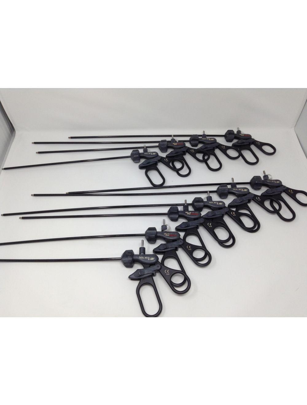 Lot of 10 Microline Pentax Surgical Laparoscopic 3914 &amp; 3915 Micro line Sol International Medical