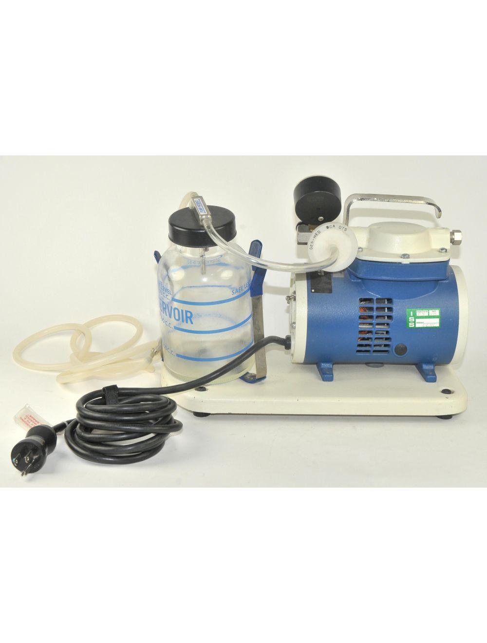 Gen-Med Aspirator Model A Portable Vacuum Suction Pump Collection w/3 Handpieces Sol International Medical