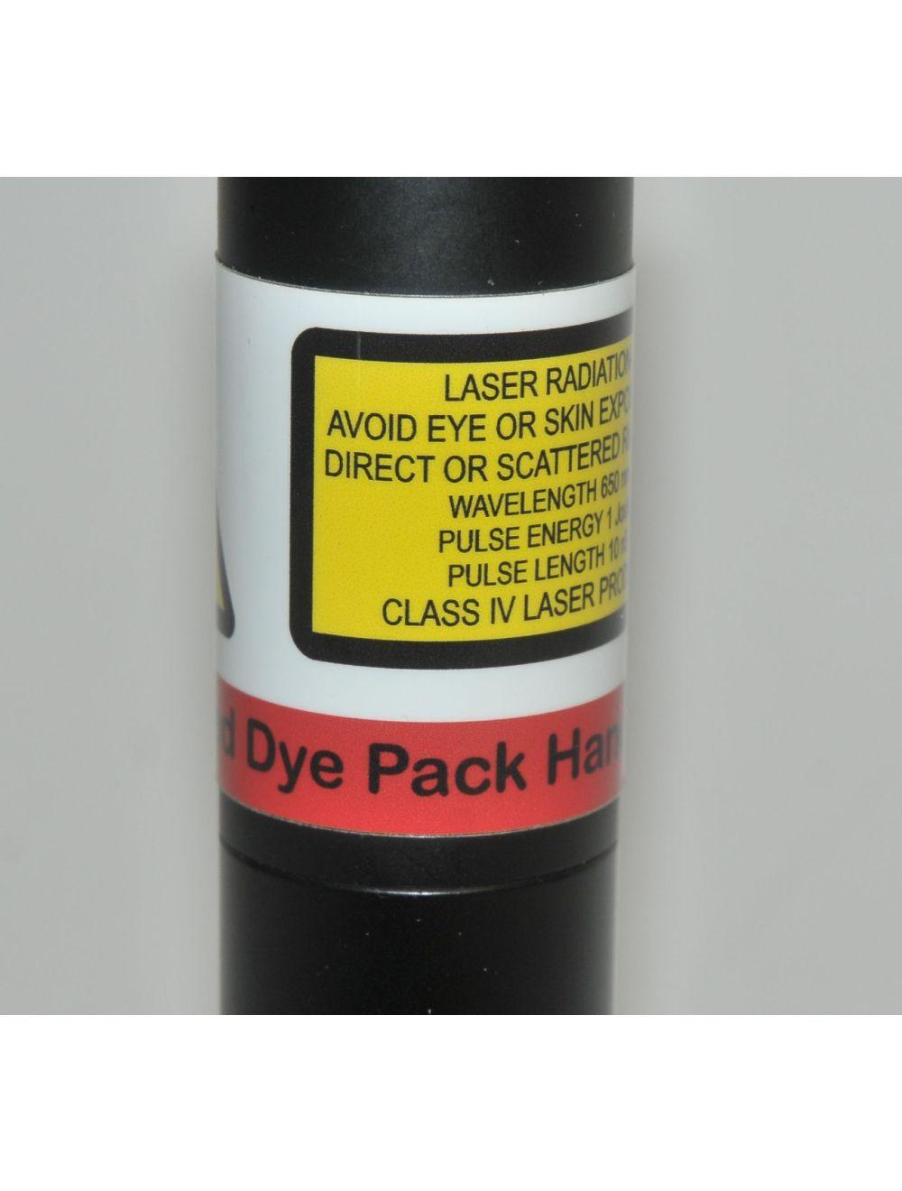 Lumenis PiQo4 Laser 650 nm Red Dye Pack Handpiece 3-310-0582 HP Zarin w/3mm Tip Lumenis