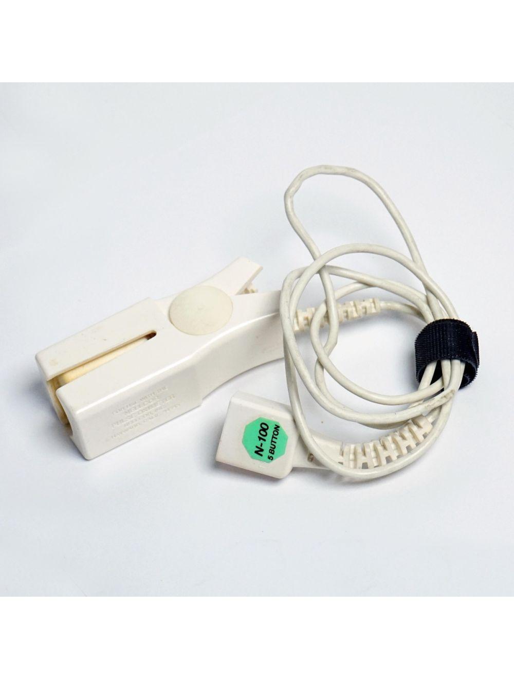 Nellcor Durasensor Adult Digit Oxygen Transducer Dura Sensor DS-100A 5-Button x1 Sol International Medical