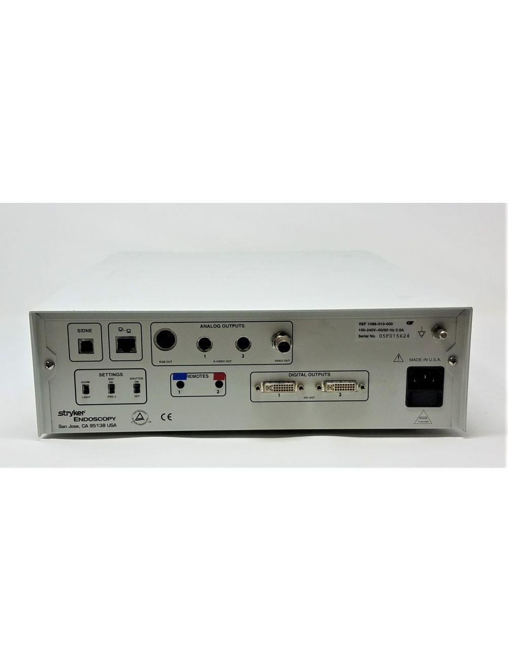 Stryker 1088 HD Camera Control Unit 1280 x 1040 High Definition Def Digital O.R. Sol International Medical
