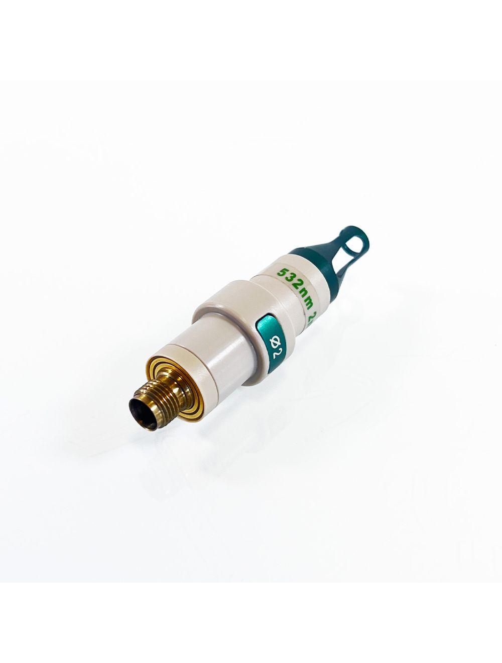 Alma Harmony XL Laser Nd YAG 532nm 2mm Green Q-Switched Focus Lens Handpiece Tip Alma