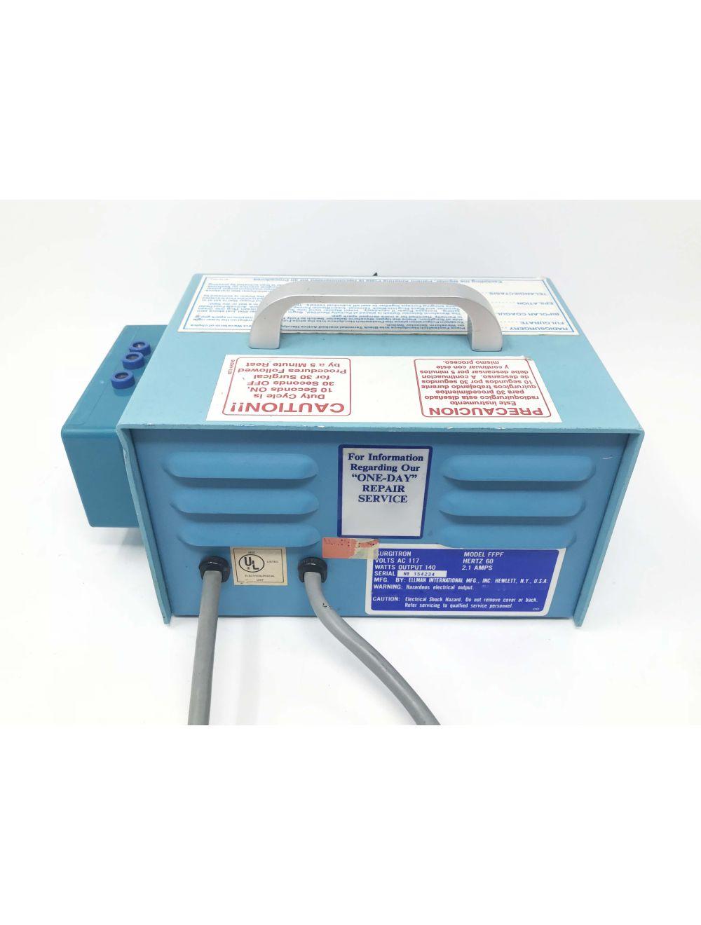 Ellman Surgitron FFPF ESU Electrosurgical Unit w/ Fingerswitch Adapter 154234 RF Sol International Medical