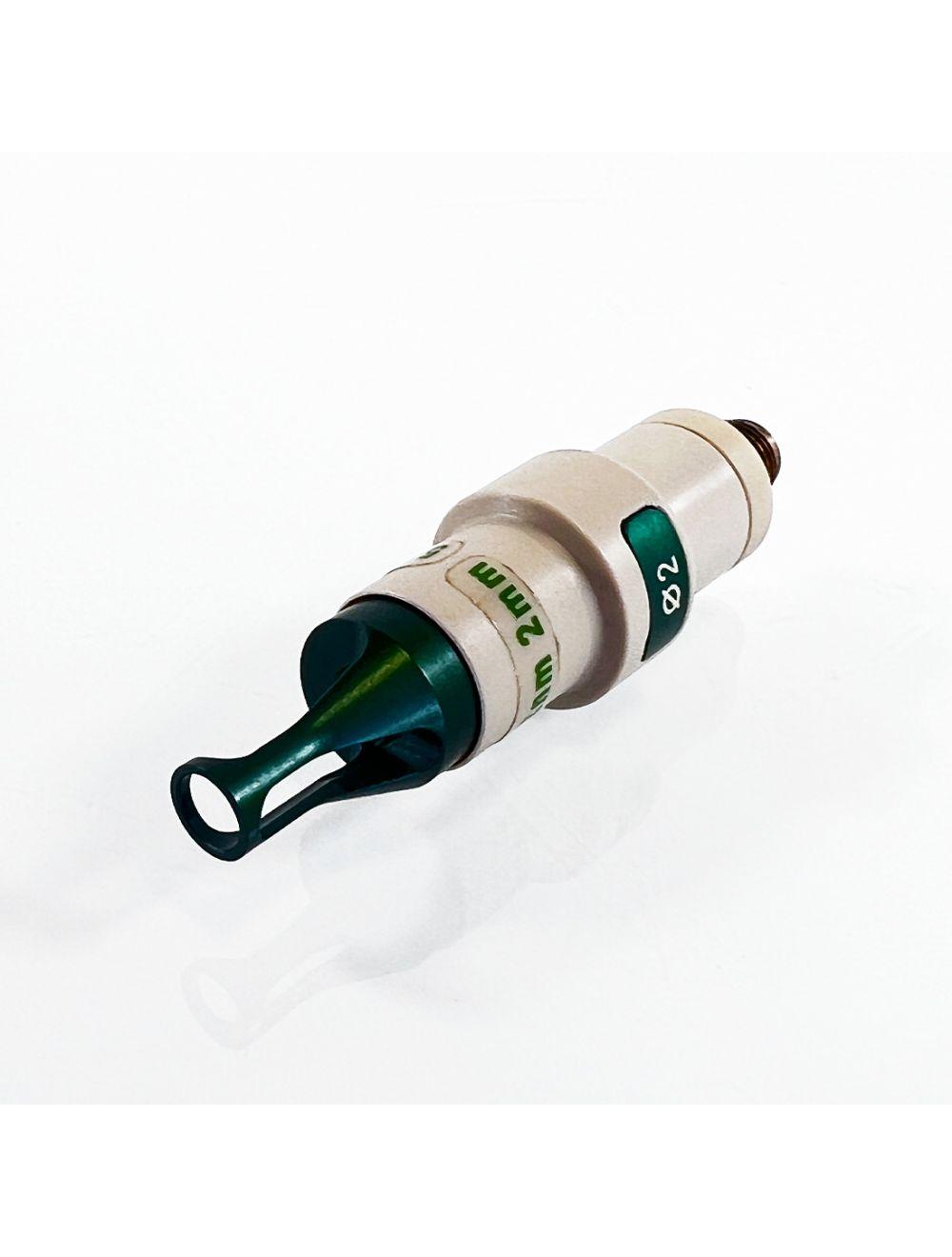 Alma Harmony XL Laser Nd YAG 532nm 2mm Green Q-Switched Focus Lens Handpiece Tip Alma