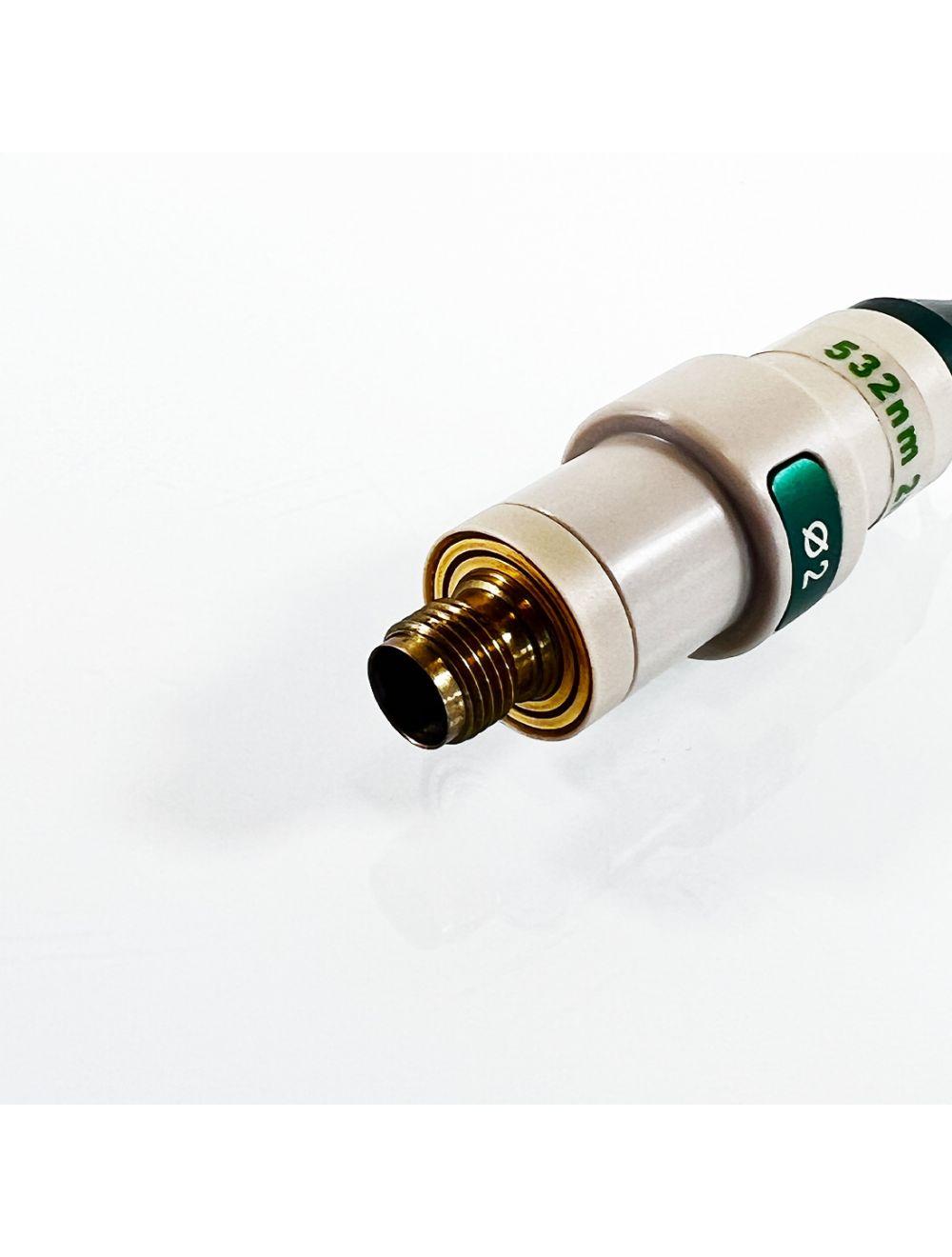Alma Harmony XL Laser Nd YAG 532nm 2mm Green Q-Switched Focus Lens Handpiece Tip Alma