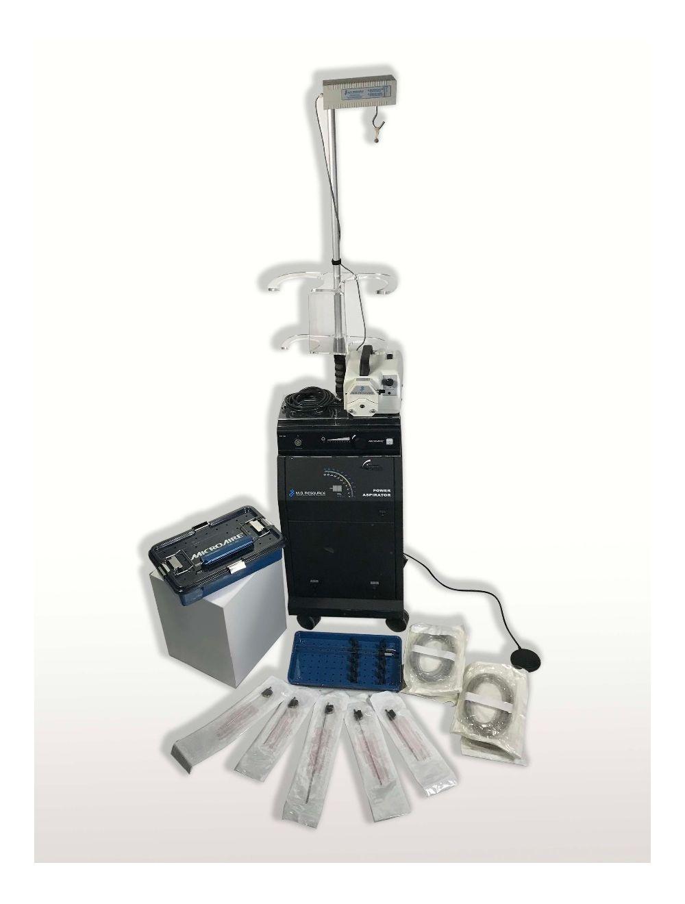Microaire PAL 1020 Power Assisted Suction Aspirator PAL 650 HP Full Work Station Sol International Medical
