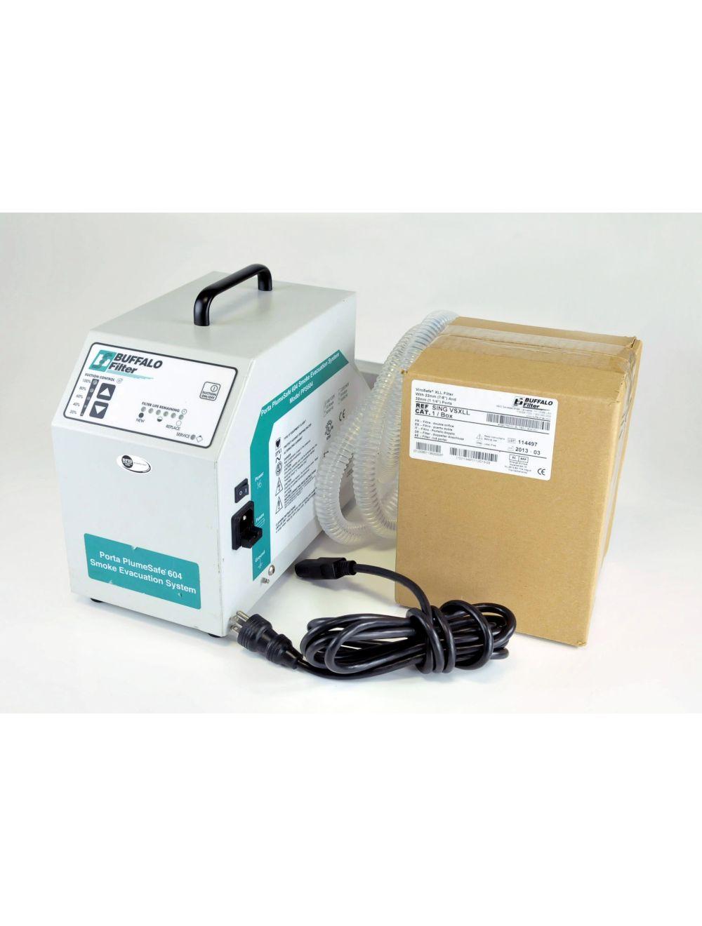 Buffalo Filter Porta PlumeSafe 604 Surgical Smoke Evacuation System PPS604 Sol International Medical