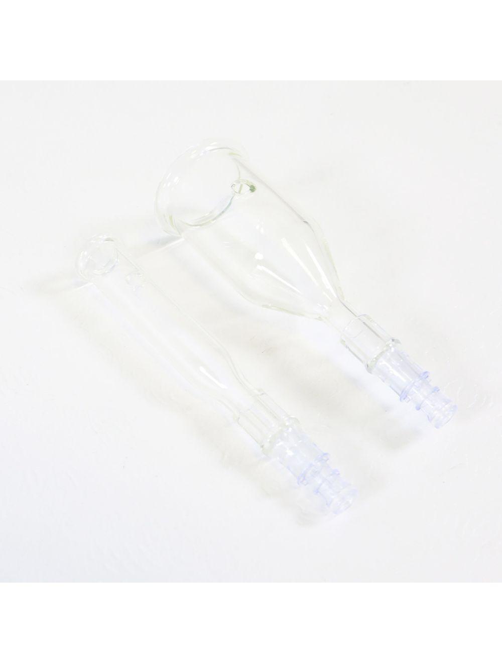 Edge Hydrafacial Lymphatic Drainage Suction Cup Body Face w/ Inlet Tubing Kit Hydrafacial