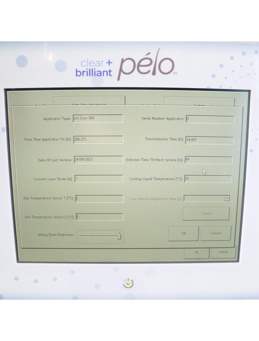 2015 Solta Clear + Brilliant Pelo 808nm Diode Laser Hair Removal LinScan 808 HR Solta Medical